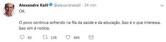 (foto: Reprodução/Twitter ) (foto: Reprodução/Twitter )