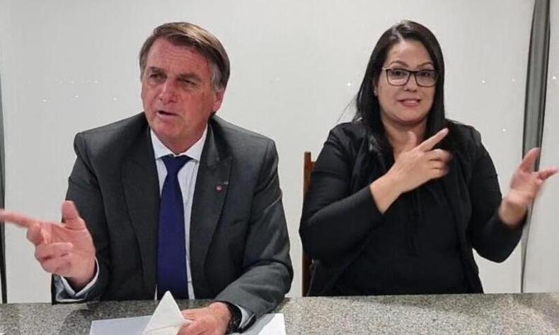 Jair Bolsonaro em live de quinta-feira 