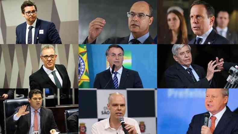 A COVID-19 infectou políticos em todo o Brasil(foto: Agência Brasil)