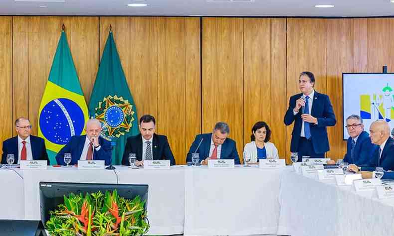 Alckmin, Lula, Pacheco, Rui Costa, Camilo Santana, Alexandre de Moraes