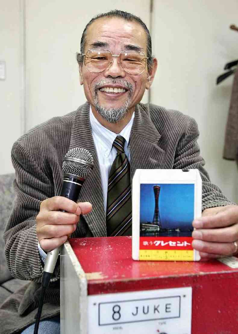 Daisuke Inoue com sua primeira mquina, que batizou de 8 Juke(foto: Getty Images)