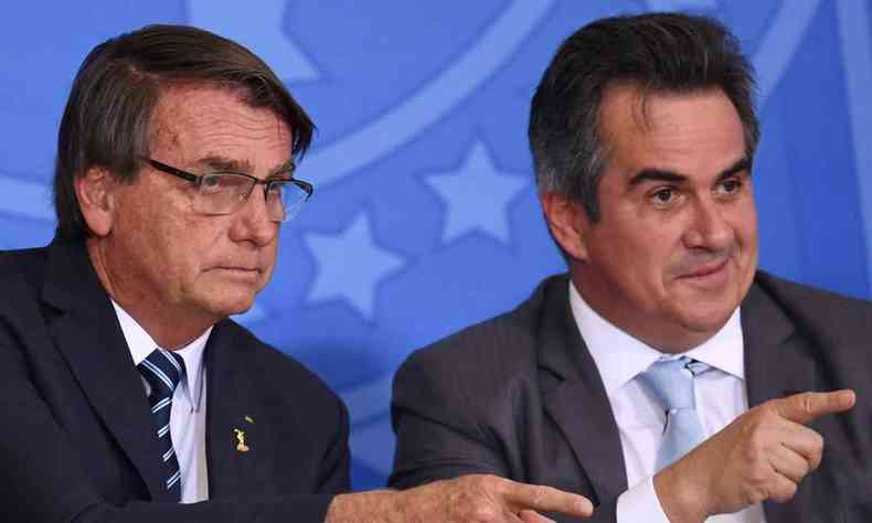 Ciro Nogueira e presidente Jair Bolsonaro