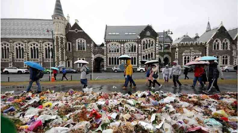 Os ataques de Christchurch (Nova Zelndia), nos quais um terrorista de extrema direita matou 50 muulmanos, foi um dos mais violentos do tipo nos ltimos anos(foto: Getty Images)