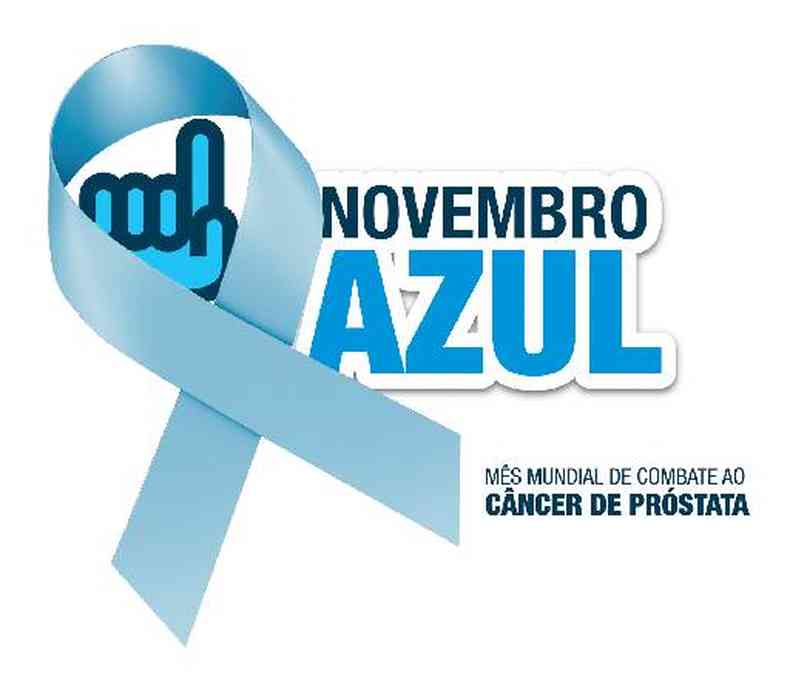 Novembro Azul  voltado para conscientizao das doenas que acometem o pblico masculino, entre elas, o cncer de prstata(foto: Reproduo)
