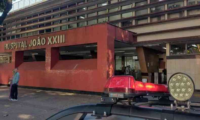 suspeito foi levado para o Hospital Joo XXIII em estado grave