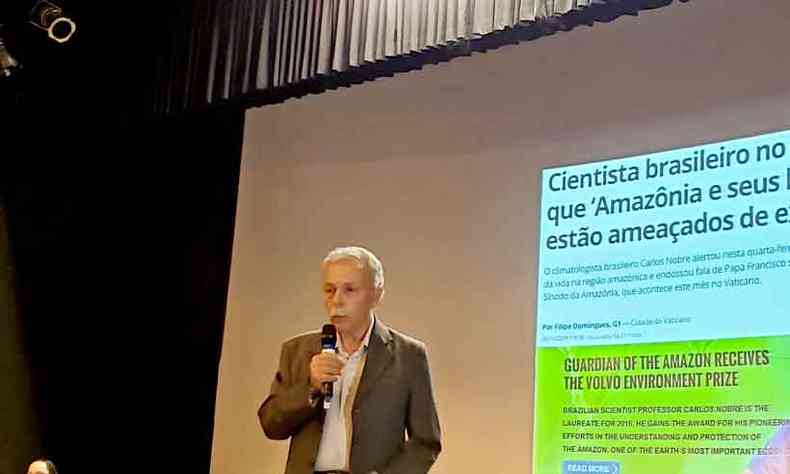 Ricardo Galvo foi acusado por Bolsonaro de estar a servio de alguma ONG. O cientista reagiu e defendeu os dados do INPE sobre o desmatamento (foto: Mrcia Maria Cruz/EM/D.A PRESS - 14/10/19)