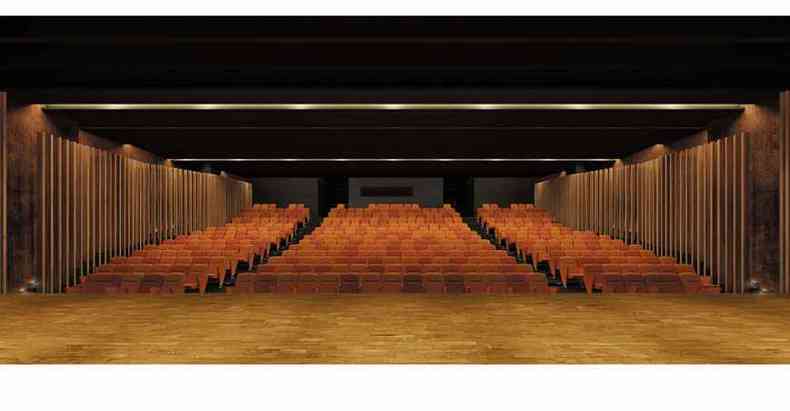 Teatro Feluma, com 400 lugares, fica na Alameda Ezequiel Dias, no Centro (foto: Feluma/Divulgao)
