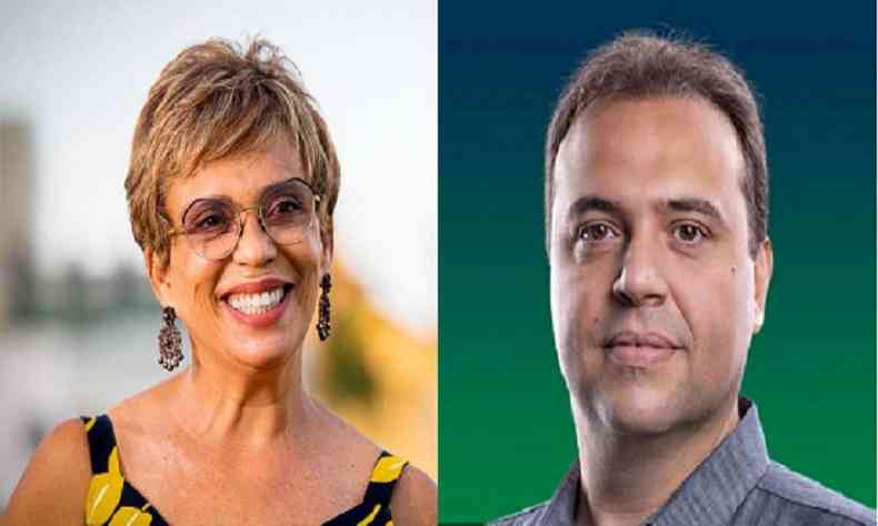 Marlia Campos (PT) e Felipe Saliba (DEM) vo disputar o segundo turno em Contagem, que tem o segundo maior colgio eleitoral do estado(foto: Divulgao)