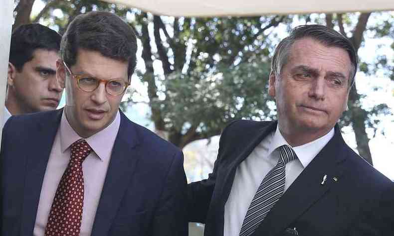 O ministro Ricardo Salles est no centro da nova crise vivida pelo governo Bolsonaro(foto: Antonio CruzAgncia Brasil)