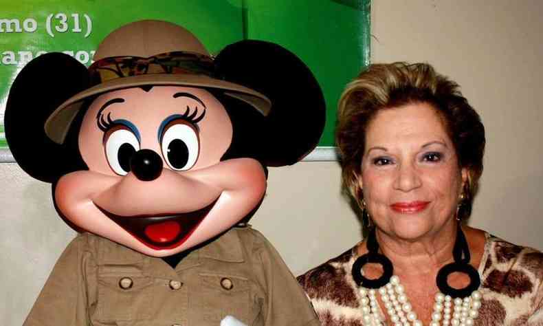 Eliane ficou conhecida por ser uma das precursoras nas viagens para a Disney em Minas Gerais(foto: Arquivo pessoal)