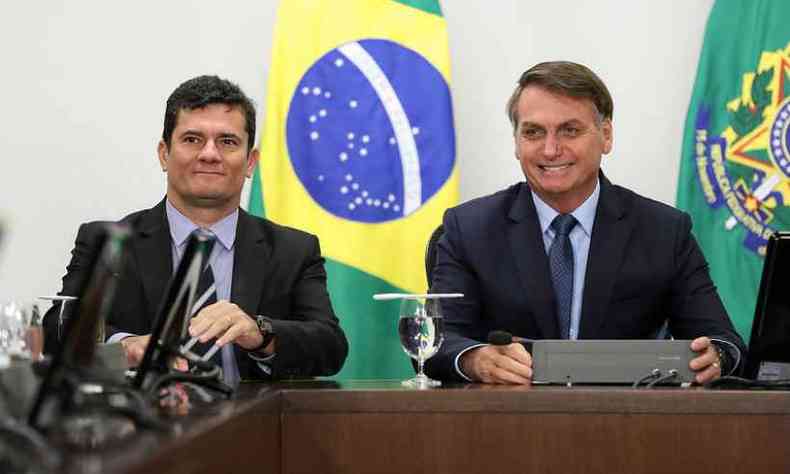 Moro teve um dos rompimentos mais fortes com Bolsonaro(foto: Marcos Corra/Presidncia da Repblica)