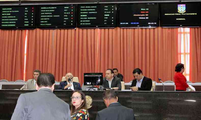 Os vereadores aprovaram a volta do imposto por 15 votos a 5(foto: Raquel Lopes)