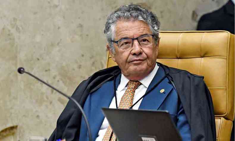 Marcos Aurlio afirma que o PDT abusou ao pedir afastamento do ministro da Economia(foto: CARLOS MOURA/SCOS/STF - 4/3/20)