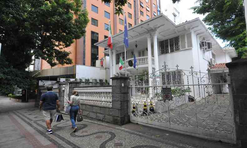 Fachada do Consulado da Itlia em Belo Horizonte