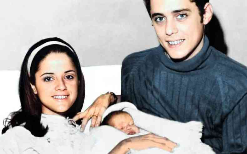 Foto do dia do parto de Silvia, filha de Marieta com Chico Buarque