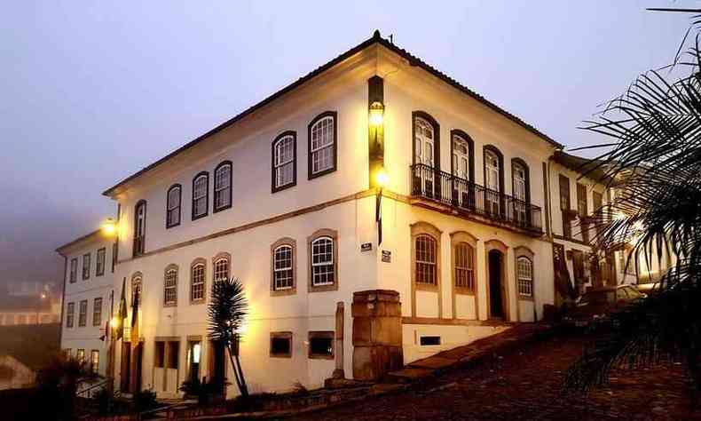 Localizado no Centro histrico da cidade, hotel j est com capacidade mxima de lotao. Hotis cheios refletem no comrcio(foto: Foto: divulgao/Raimundo saraiva)