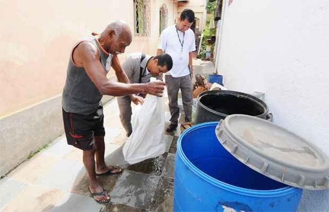 PBH faz campanha para conscientizar belorizontinos sobre a import�ncia do combate ao mosquito Aedes Aegypti(foto: Euler Junior/EM / D.A Press)