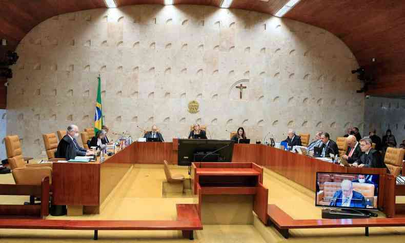 Fachada da sede do Supremo Tribunal Federal, em Braslia 