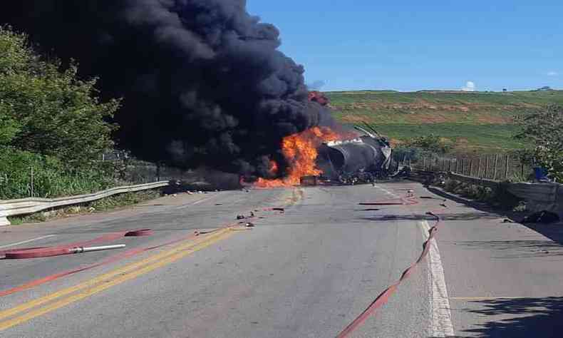 acidente em governador valadares BR-381