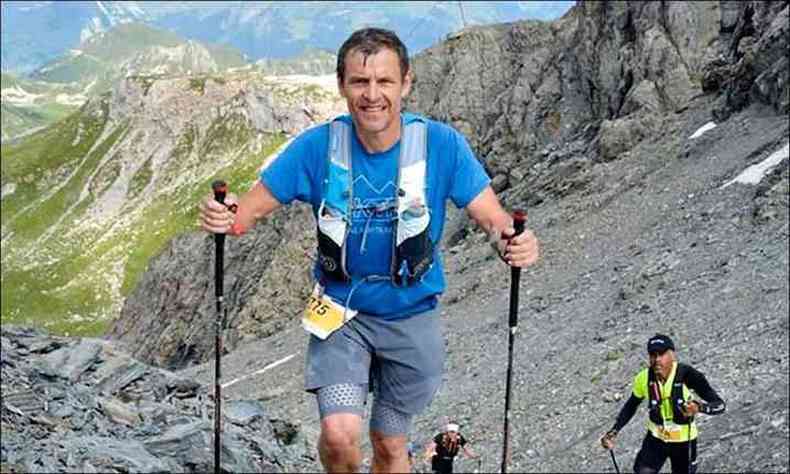 Corredor francs Eric Gilbert Welterln morreu na Mantiqueira treinando corrida de montanha(foto: Divulgao)