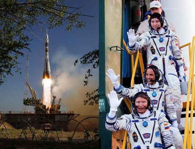 (foto: AFP PHOTO / NASA /Bill INGALLS/ REUTERS/Yuri Kochetkov/Pool )