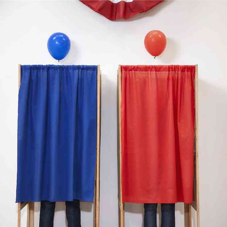 Muita gente vota no partido, e no em propostas para melhorar a situao atual(foto: Getty Images)
