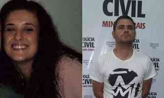 Daniela e Marcelo tinham uma relao conturbada, segundo o processo(foto: Reproduo internet/Facebook - Polcia Civil/Divulgao)