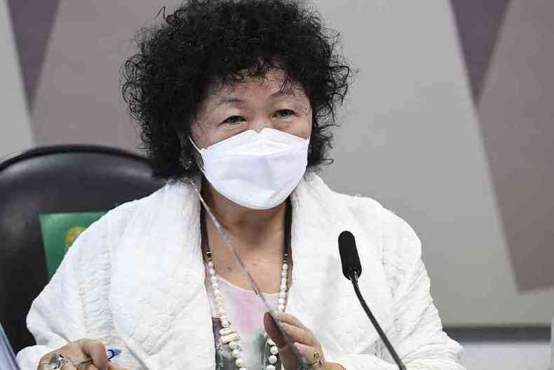Nise Yamaguchi afirma ter sido vtima de misoginia e humilhao no interrogatrio e cobra indenizao(foto: Jefferson Rudy/AFP)