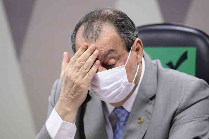 Senador Omar Aziz: Bolsonaro antes falava para ''muitos'' e agora discursa para ''poucos''(foto: Edilson Rodrigues/Agncia Senado)