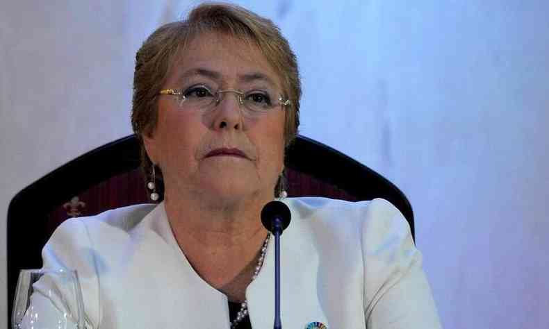 A alta comissria para direitos humanos das Naes Unidas e ex-presidente chilena, Michelle Bachelet