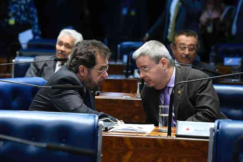  O senador Antonio Anastasia prometeu empenho para aprovar a criao do rgo do Judicirio no estado tambm no Senado(foto: Roque S/Agncia Senado %u2013 3/9/19)