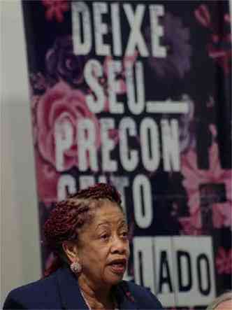 Ministra Luislinda Valois(foto: Luiz Alves/Ascom/MDH )
