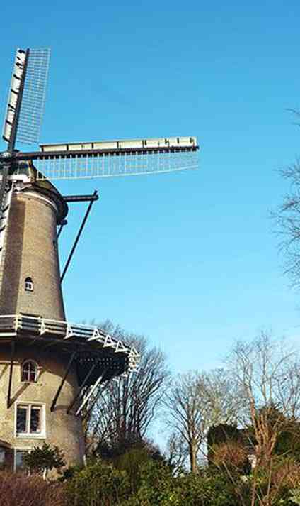 Viagem na Holanda: A experiência de ver de perto um moinho de vento  construído em 1738 em perfeito funcionamento