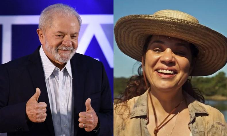 Montagem: Lula x Maria Bruaca