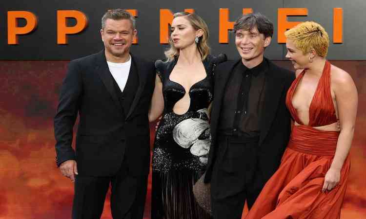 Matt Damon, Emily Blunt, Cillian Murphy e Florence Pugh