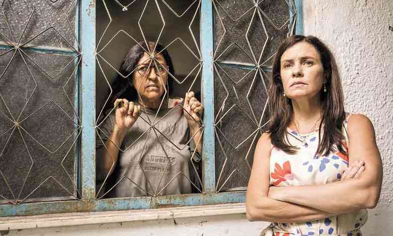 Lurdes (Regina Cas) e Thelma (Adriana Esteves) vo se enfrentar nesta reta final de 'Amor de me'