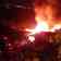 Raio atinge canteiro de obras e causa incêndio em Uberlândia; veja vídeo