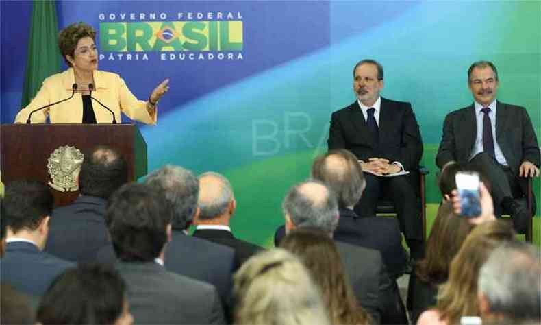 A presidente disse que a reduo do nmero de ministrios  mais importante para melhorar a gesto do que para aumentar arrecadao (foto: Lula Marques/Agncia PT)
