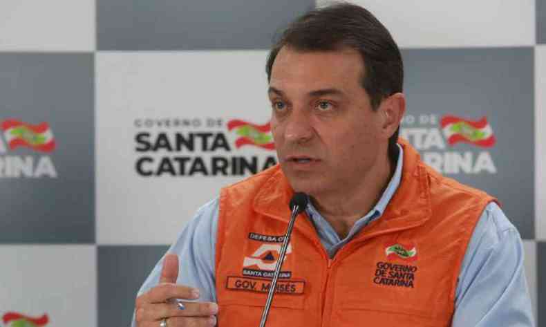 Governador afastado de Santa Catarina, Carlos Moiss (PSL)(foto: Agncia Brasil/Reproduo)