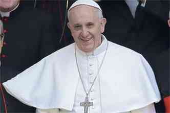 Papa Francisco vir ao Brasil em julho(foto: REUTERS/Alessandro Bianchi )