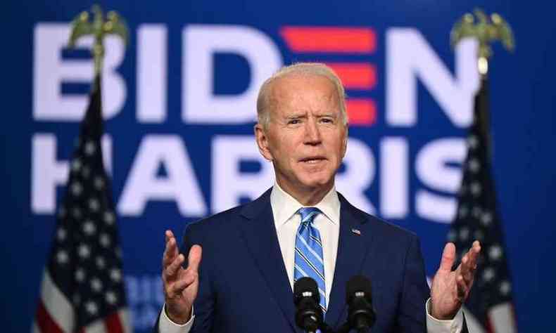 Biden pede: 'contem cada voto'(foto: JIM WATSON / AFP)