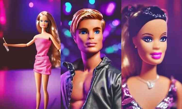 Barbie e sua turma no Chalezinho