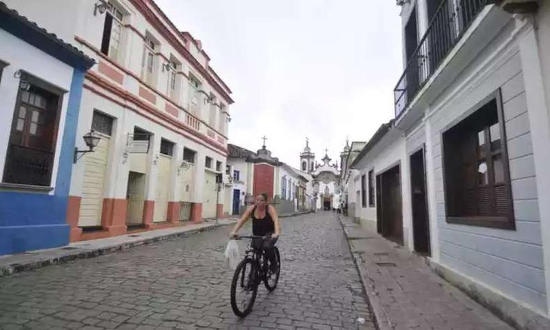 Rua da cidade de So Joo del-Rei