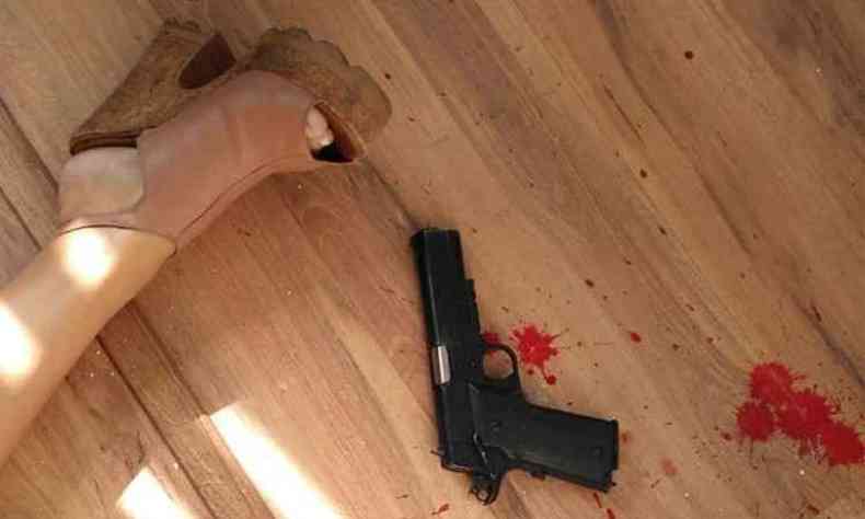 No segundo assassinato de mulheres por policiais civis em dois dias na Grande BH, escrivo mata secretria de vereador em plena Cmara Municipal de Contagem(foto: Polcia Militar)