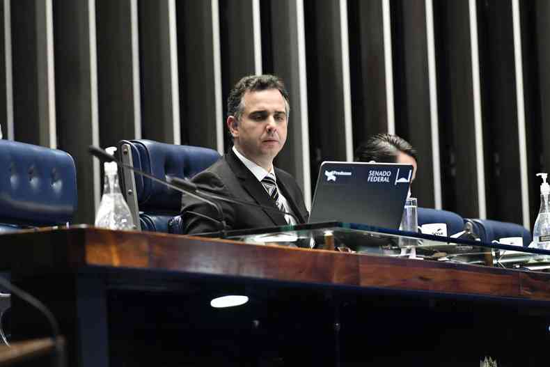Pacheco manifestou resistncia em criar um novo imposto para bancar auxlio(foto: Waldemir Barreto/Agncia Senado)