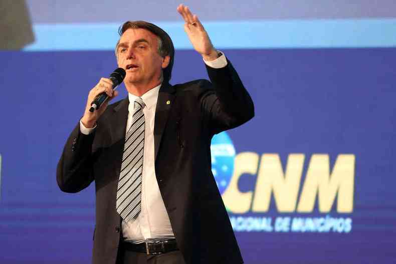 Candidato  presidncia pelo PSL, Jair Bolsonaro definiu pontos de ao em programa de governo para o Brasil(foto: ANDRE DUSEK/ESTADAO CONTEUDO DF)