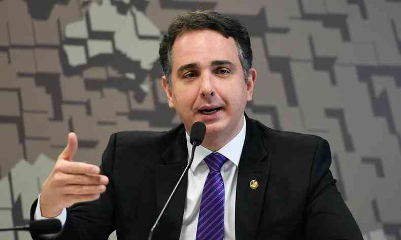 Presidente do Senado Federal, senador Rodrigo Pacheco (DEM-MG)