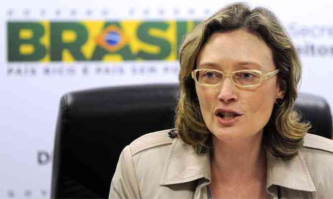  A deputada Maria do Rosrio(PT) reclamou da atual falta de representatividade das mulheres na Cmara (foto: AFP PHOTO/Evaristo SA - 21/05/2012)