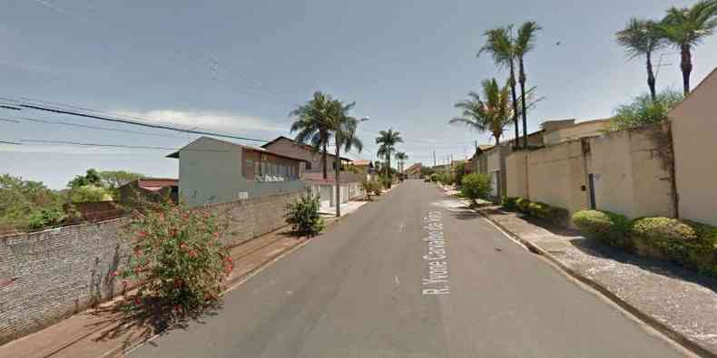 Crime aconteceu em Uberaba, na Regio do Tringulo Mineiro(foto: Google Street View/Reproduo)
