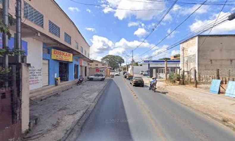 Rua Pinto Alves, em Lagoa Santa